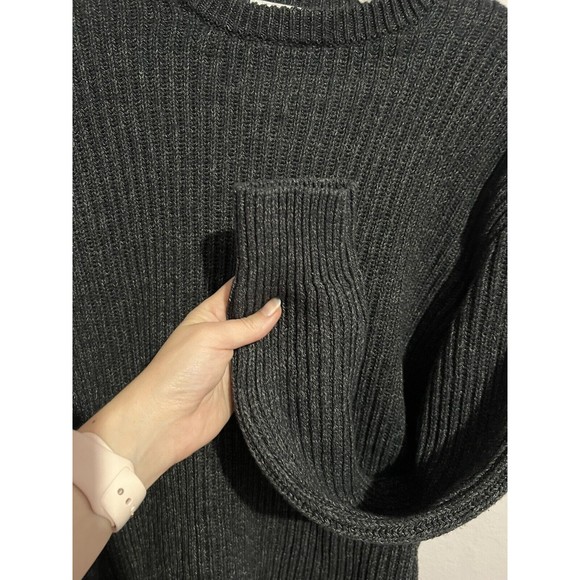 BLDWN Gray Chunky Knit Sweater - Picture 6 of 7
